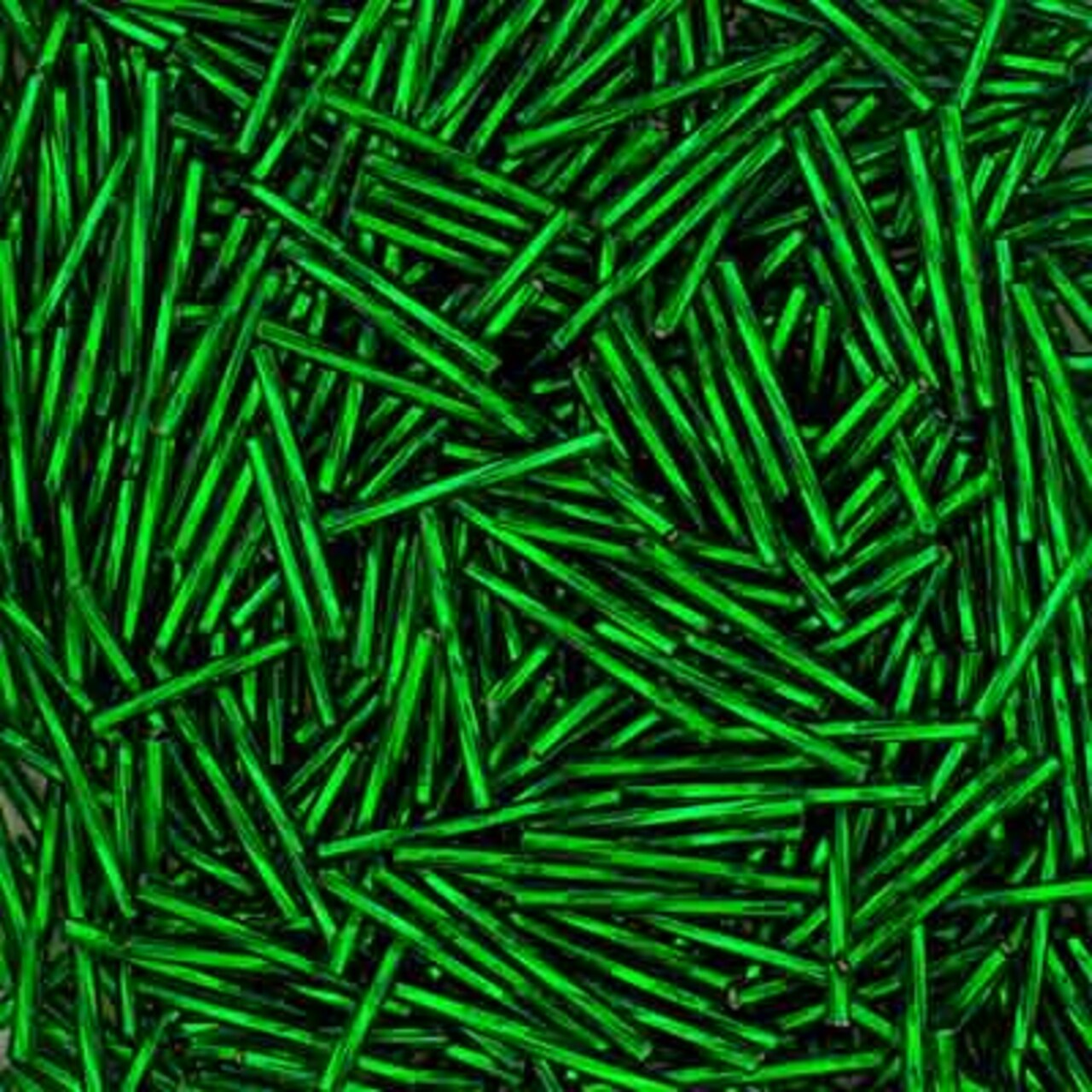 John Bead Silver Lined Twisted Bugles Czech Glass Seed Beads, 250g